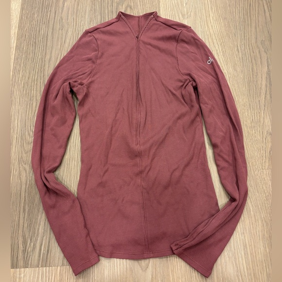 ALO Yoga Tops - Alo Yoga Ribbed Mesmerize Long Sleeve